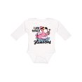 thumbnail image 1 of Inktastic I Look Totally Flamazing with Flamingo in Sunglasses Boys or Girls Long Sleeve Baby Bodysuit, 1 of 5