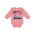 thumbnail image 1 of Inktastic I Look Totally Flamazing with Flamingo in Sunglasses Boys or Girls Long Sleeve Baby Bodysuit, 1 of 5