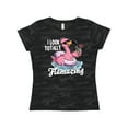 thumbnail image 1 of Inktastic I Look Totally Flamazing with Flamingo in Sunglasses Women's T-Shirt, 1 of 5