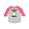 thumbnail image 1 of Inktastic I Lost My First Tooth with Cute Tooth and Sparkles Boys or Girls Toddler T-Shirt, 1 of 5
