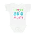 thumbnail image 1 of Inktastic I Love 80's Music Boys or Girls Baby Bodysuit, 1 of 5
