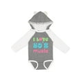thumbnail image 1 of Inktastic I Love 80's Music Boys or Girls Long Sleeve Baby Bodysuit, 1 of 5