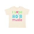 thumbnail image 1 of Inktastic I Love 80's Music Boys or Girls Toddler T-Shirt, 1 of 5