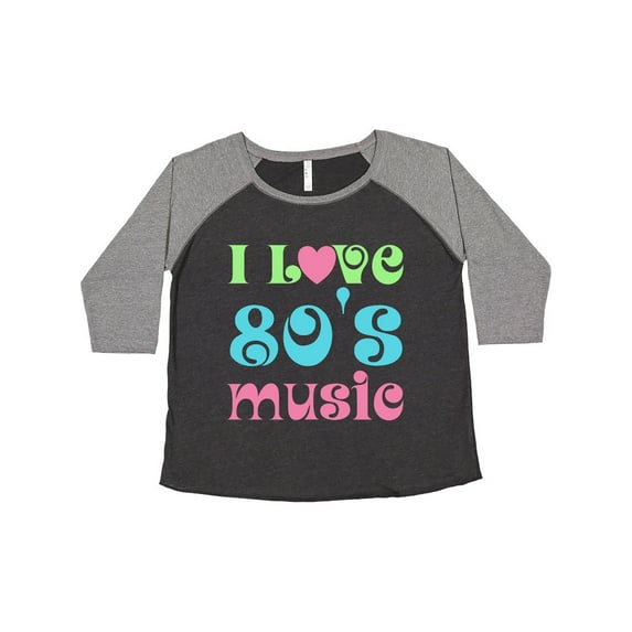 Inktastic I Love 80's Music Women's Plus Size T-Shirt