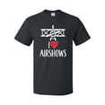 thumbnail image 1 of Inktastic I Love Airshows T-Shirt, 1 of 5