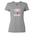 thumbnail image 1 of Inktastic I Love Airshows Women's T-Shirt, 1 of 5
