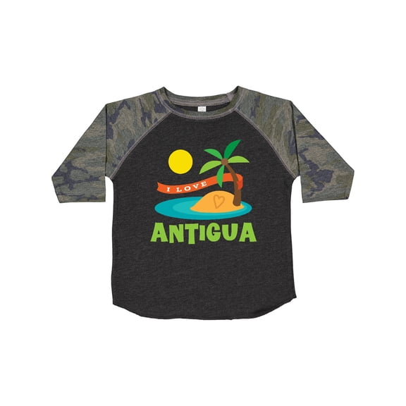 Inktastic I Love Antigua Boys or Girls Toddler T-Shirt