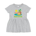 thumbnail image 1 of Inktastic I Love Antigua Girls Baby Dress, 1 of 5