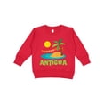 thumbnail image 1 of Inktastic I Love Antigua Toddler Sweatshirt, 1 of 4