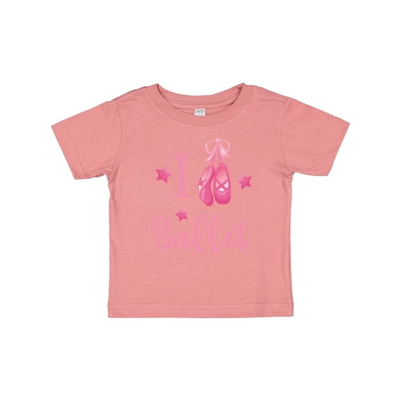 Inktastic I Love Ballet Girls Baby T-Shirt