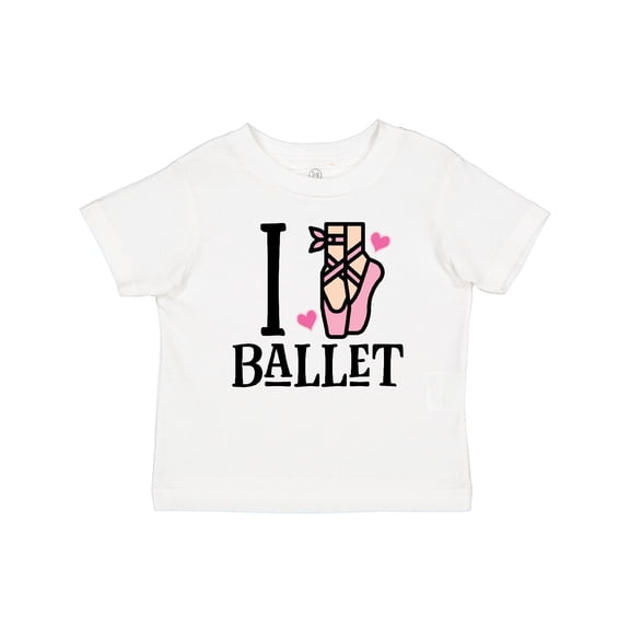 Inktastic I Love Ballet Quote Ballerina Dancer Girls Baby T-Shirt