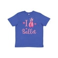 thumbnail image 1 of Inktastic I Love Ballet Youth T-Shirt, 1 of 5