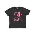 thumbnail image 1 of Inktastic I Love Ballet Youth T-Shirt, 1 of 5