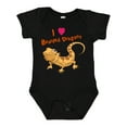 thumbnail image 1 of Inktastic I Love Bearded Dragons Boys or Girls Baby Bodysuit, 1 of 5