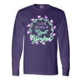 thumbnail image 1 of Inktastic I Love Being a Great Grandma- Circle of Hearts Long Sleeve T-Shirt, 1 of 5