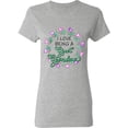 thumbnail image 1 of Inktastic I Love Being a Great Grandma Circle of Hearts Women's T-Shirt, 1 of 5