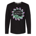 thumbnail image 1 of Inktastic I Love Being a Mimi- Circle of Hearts Long Sleeve T-Shirt, 1 of 5