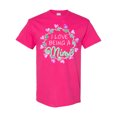 thumbnail image 1 of Inktastic I Love Being a Mimi Circle of Hearts T-Shirt, 1 of 5