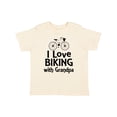 thumbnail image 1 of Inktastic I Love Biking with Grandpa Boys or Girls Toddler T-Shirt, 1 of 5