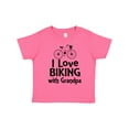thumbnail image 1 of Inktastic I Love Biking with Grandpa Boys or Girls Toddler T-Shirt, 1 of 5