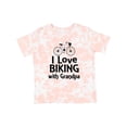 thumbnail image 1 of Inktastic I Love Biking with Grandpa Boys or Girls Toddler T-Shirt, 1 of 5