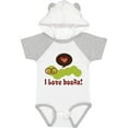 thumbnail image 1 of Inktastic I Love Books Bookworm Boys or Girls Baby Bodysuit, 1 of 5