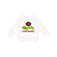 thumbnail image 1 of Inktastic I Love Books Bookworm Toddler Sweatshirt, 1 of 4