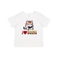 thumbnail image 1 of Inktastic I Love Books Reading Cat Girls Baby T-Shirt, 1 of 5