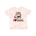 thumbnail image 1 of Inktastic I Love Books Reading Cat Girls Toddler T-Shirt, 1 of 5