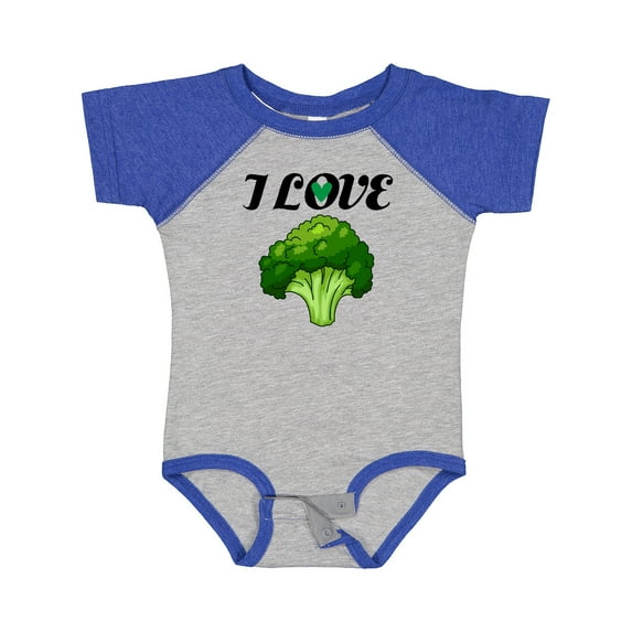 Inktastic I Love Broccoli Boys or Girls Baby Bodysuit