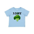 thumbnail image 1 of Inktastic I Love Broccoli Boys or Girls Baby T-Shirt, 1 of 5