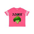 thumbnail image 1 of Inktastic I Love Broccoli Boys or Girls Toddler T-Shirt, 1 of 5