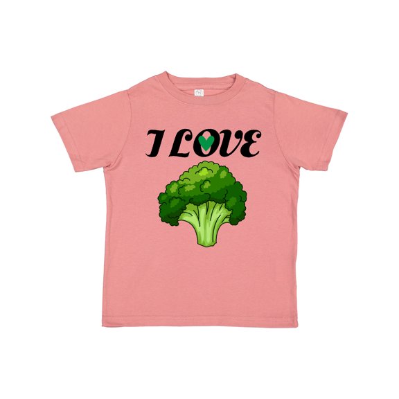 Inktastic I Love Broccoli Boys or Girls Toddler T-Shirt