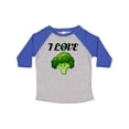 thumbnail image 1 of Inktastic I Love Broccoli Boys or Girls Toddler T-Shirt, 1 of 5