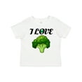thumbnail image 1 of Inktastic I Love Broccoli Boys or Girls Toddler T-Shirt, 1 of 5