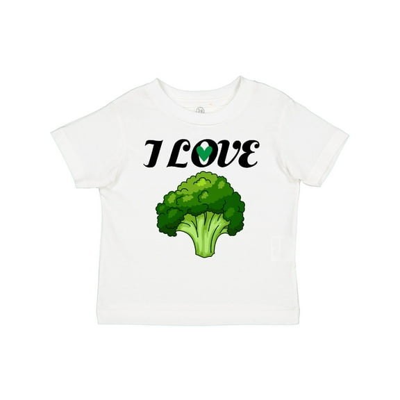 Inktastic I Love Broccoli Boys or Girls Toddler T-Shirt