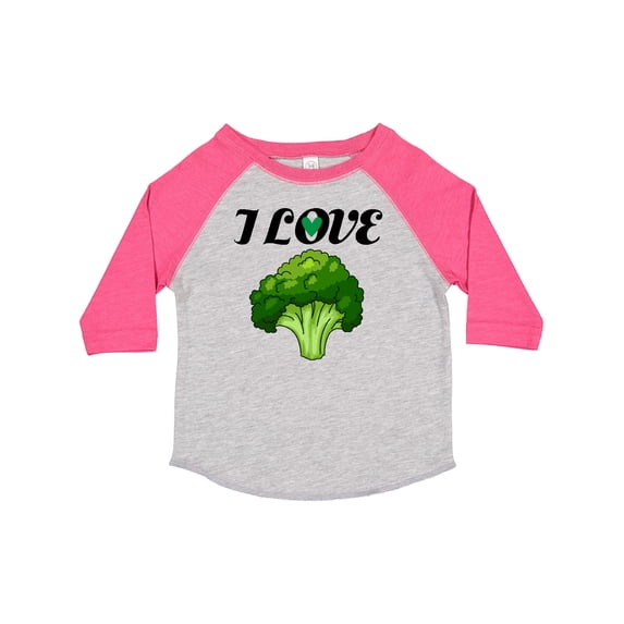 Inktastic I Love Broccoli Boys or Girls Toddler T-Shirt