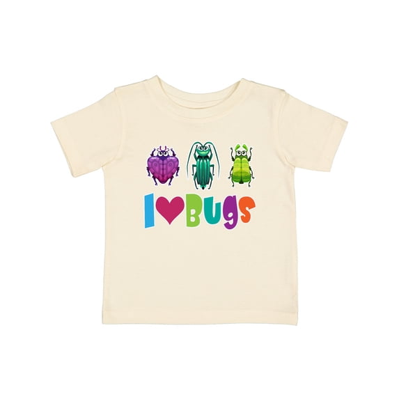 Inktastic I Love Bugs Boys or Girls Baby T-Shirt