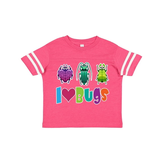 Inktastic I Love Bugs Boys or Girls Toddler T-Shirt