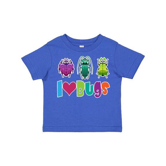 Inktastic I Love Bugs Boys or Girls Toddler T-Shirt