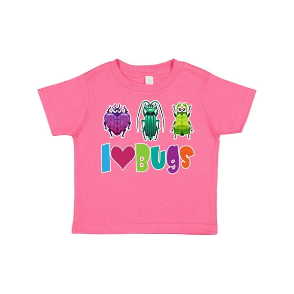 Inktastic I Love Bugs Boys or Girls Toddler T-Shirt