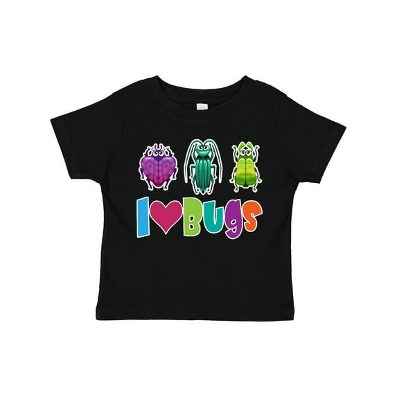 Inktastic I Love Bugs Boys or Girls Toddler T-Shirt