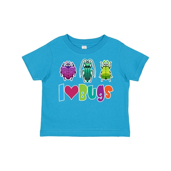 Inktastic I Love Bugs Boys or Girls Toddler T-Shirt