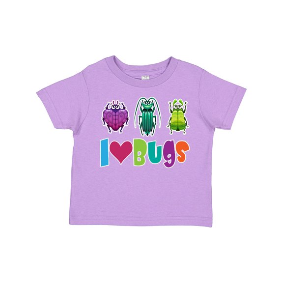Inktastic I Love Bugs Boys or Girls Toddler T-Shirt