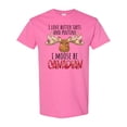 thumbnail image 1 of Inktastic I Love Butter Tarts and Poutine I Moose Be Canadian Pun T-Shirt, 1 of 5
