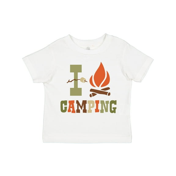 Inktastic I Love Camping Boys or Girls Toddler T-Shirt