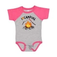 thumbnail image 1 of Inktastic I Love Camping- Campfire, Hot Dog, Marshmallows Boys or Girls Baby Bodysuit, 1 of 5
