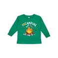thumbnail image 1 of Inktastic I Love Camping Campfire, Hot Dog, Marshmallows Boys or Girls Long Sleeve Toddler T-Shirt, 1 of 5