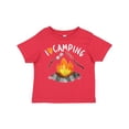 thumbnail image 1 of Inktastic I Love Camping- Campfire, Hot Dog, Marshmallows Boys or Girls Toddler T-Shirt, 1 of 5