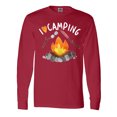 thumbnail image 1 of Inktastic I Love Camping- Campfire, Hot Dog, Marshmallows Long Sleeve T-Shirt, 1 of 5